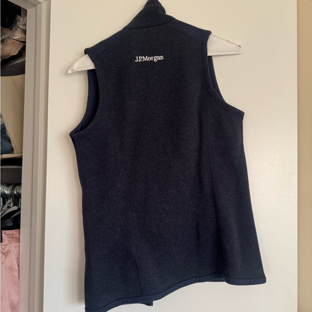 JP Morgan Patagonia Navy Vest Size XXS Fits 0-2